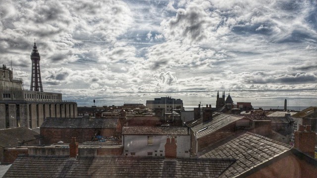 Rooftops of Blackpool