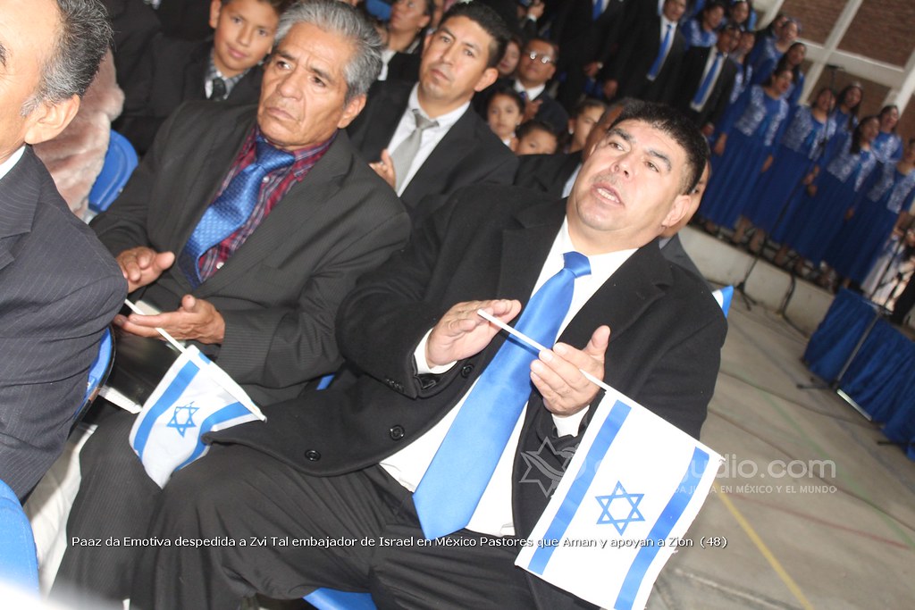 Paaz da Emotiva despedida a Zvi Tal embajador de Israel en México Pastores que Aman y apoyan a Zion  (48)