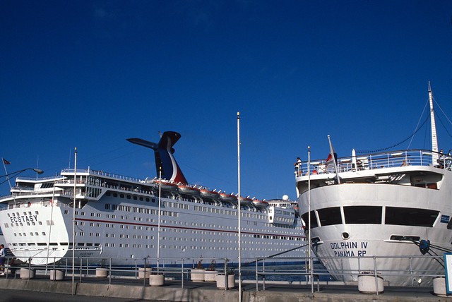 Cruise ships, Nassau, New Providence Island, Bahamas-14