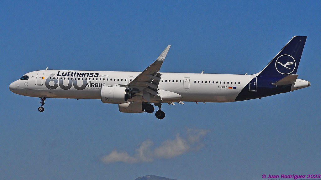 D-AIEQ - Lufthansa - Airbus A321-271NX - PMI/LEPA