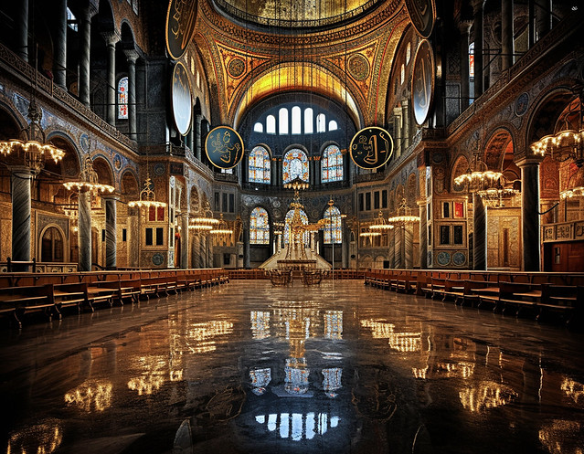 (6479) AI Hagia Sophia Inspired