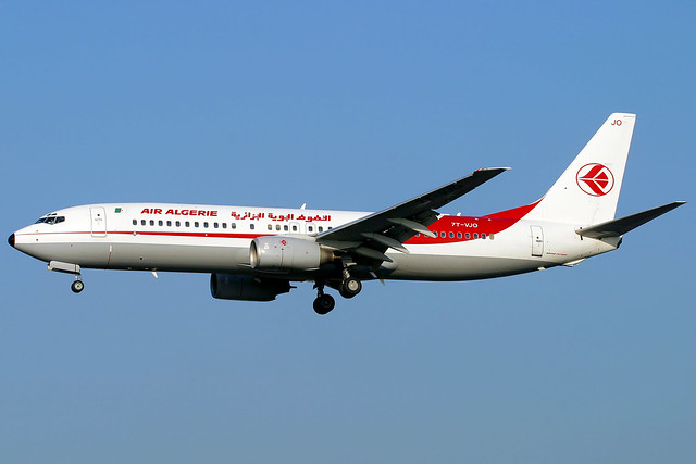 Air Algérie | Boeing 737-800 | 7T-VJO | London Heathrow