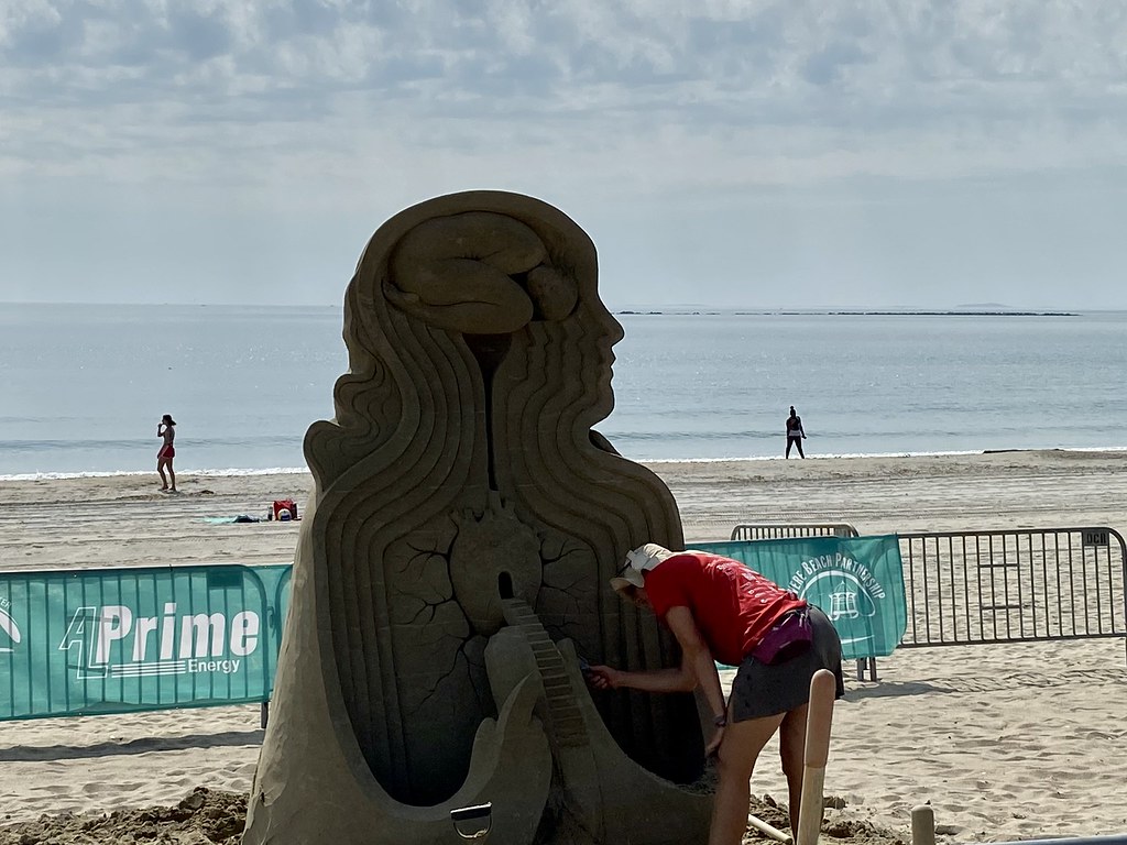 Revere Beach International Sand Castle Sculpture Festival 2023.
