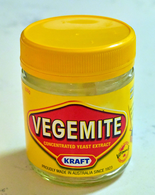 Vegemite, empty jar