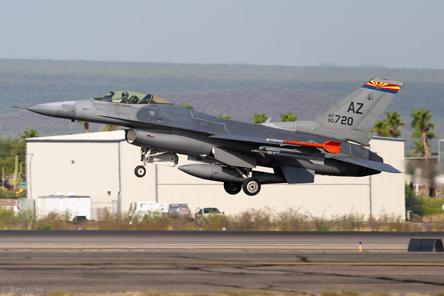 90-0720 General Dynamics F-16C Block 42H 1C-328 KTUS