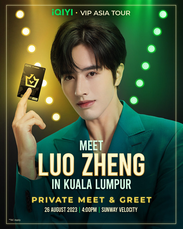 Peraduan Menang Pass Meet & Greet Bertemu dengan Luo Zheng di Kuala Lumpur