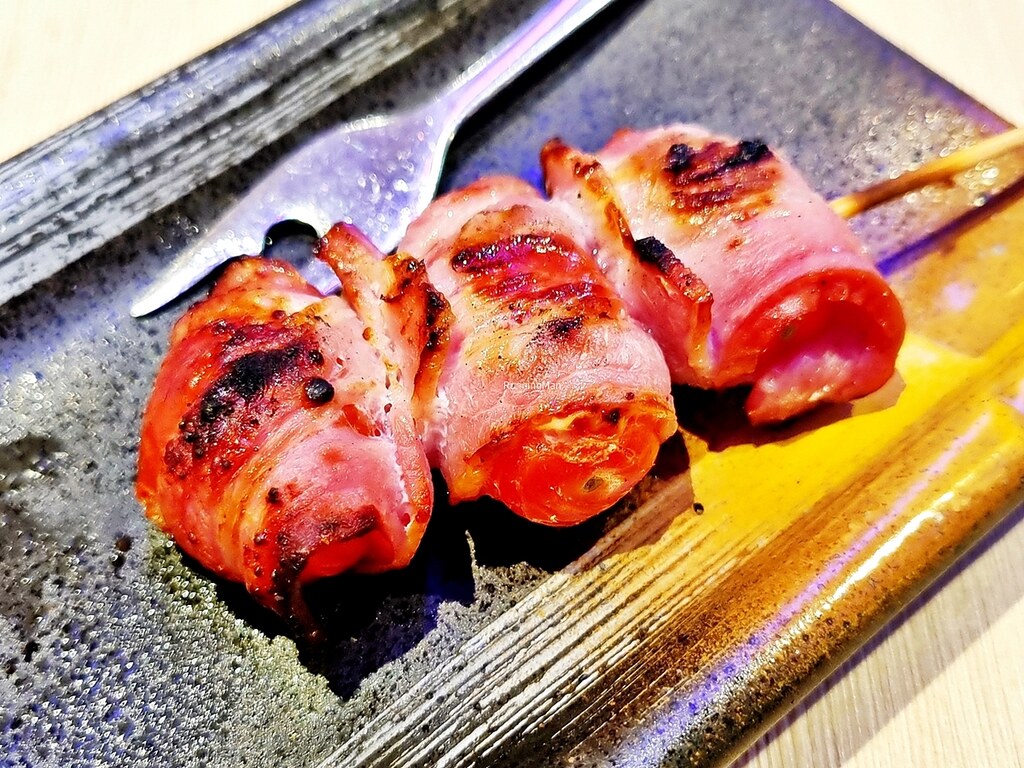 Skewer Bacon Tomato
