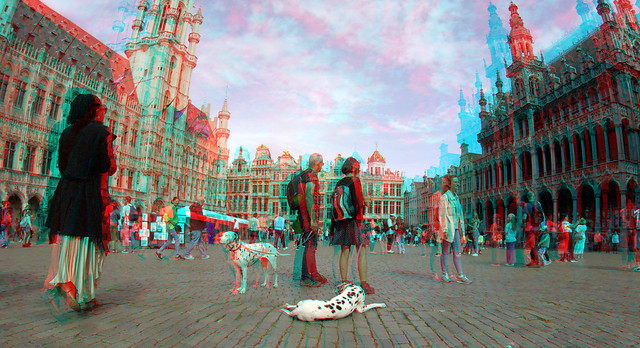 Grote-Markt Bruxelles Belgium 3D GoPro