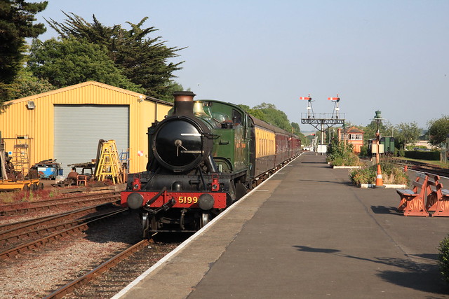 5199, West Somerset Railway, Minehead, June 2023