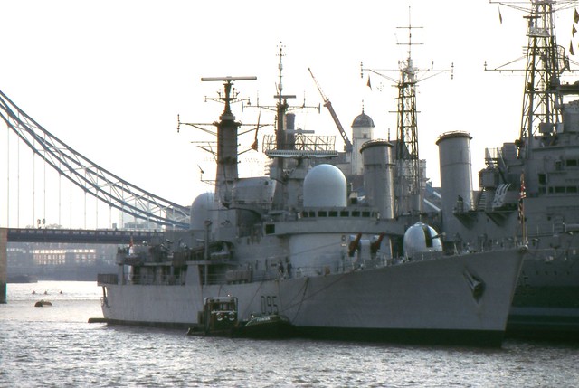 HMS Manchester (D95) - London - England