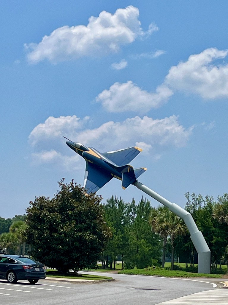 Blue Angel Jet near Pensacola, Florida. Photo by howderfamily.com; (CC BY-NC-SA 2.0)