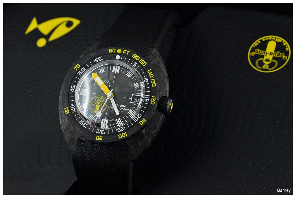 Doxa Sub 300 Aqua Lung Carbon 53081597459_d59a13f91c_b