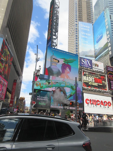 2023 Futurama is back on Hulu Digital Billboard Times Square 0826 | by Brechtbug