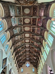 nave roof (late 15th Century, painted 1690s)