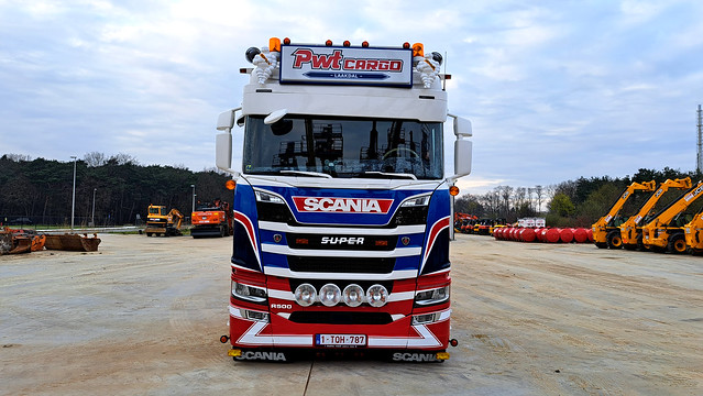 Scania R500 Euro6C Normal 7-Series 6x2 (2018) - PWT Cargo BVBA Laakdal, Antwerpen, Vlaanderen, België