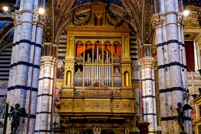 organo nel Duomo di Siena