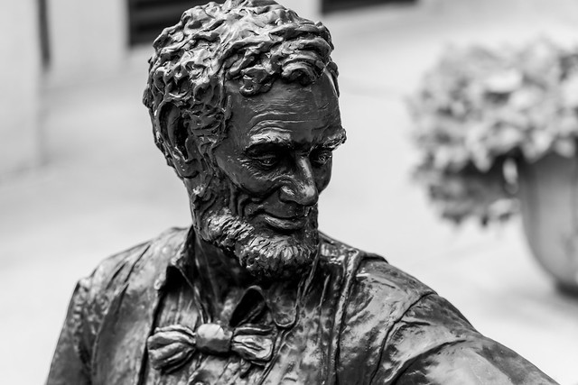 Abraham Lincoln Sculpture.