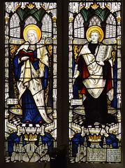 Blessed Virgin and St John (Kempe & Co, 1907)