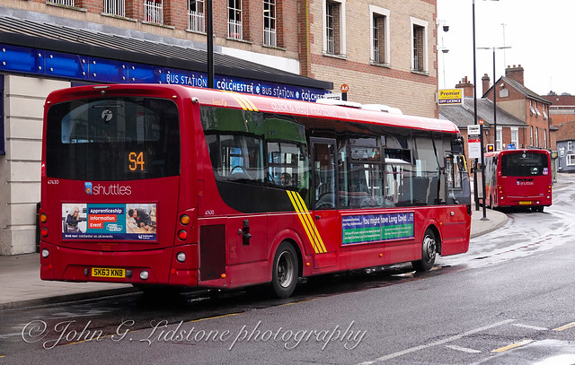 First Essex (Colchester) Wright StreetLite 47430, SK63 KNB]