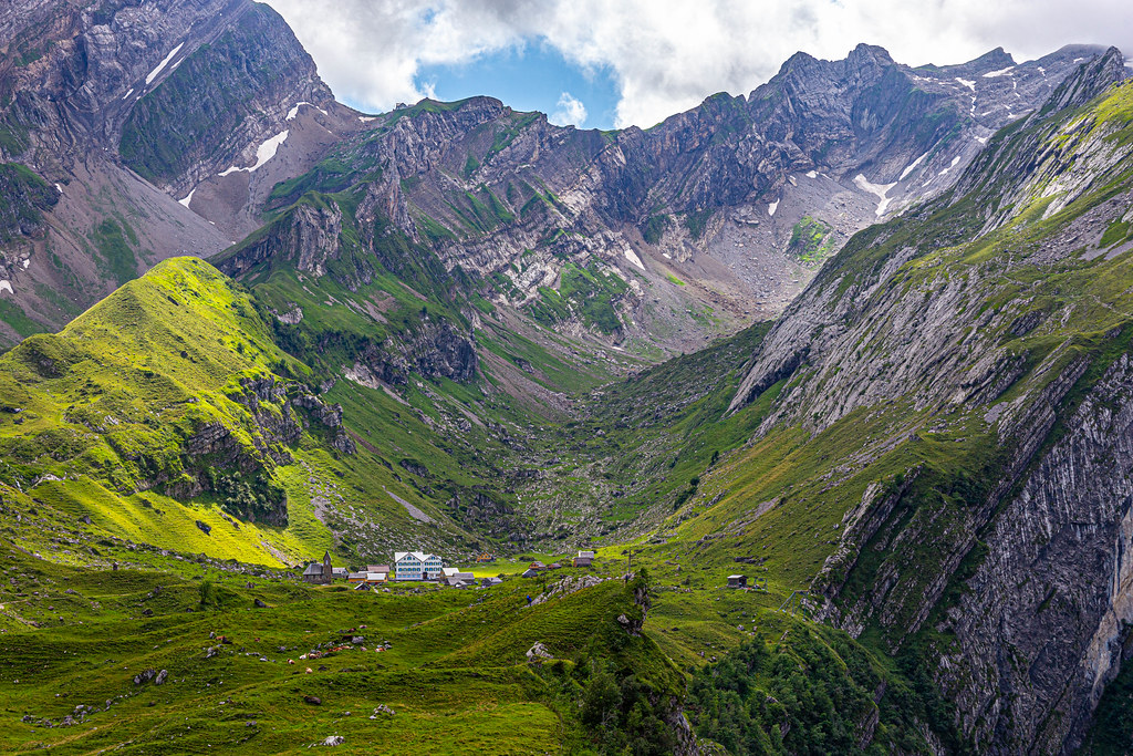 The Meglisalp in the Alpstein Mountains