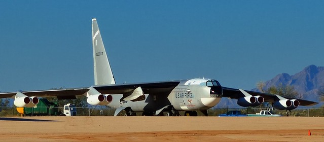 USAF Boeing NB-52A - X-15 rocket plane launcher - Pima Air & Space Museum, Tucson, Arizona..