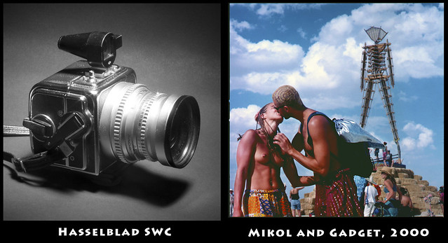 Hasselblad SWC and Mikol and Gadget