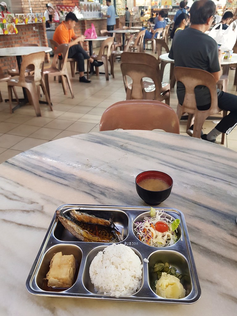 沙巴魚便當 Saba Bento rm$15 @ 老蒲種美食中心 Old Puchong Food Avenue
