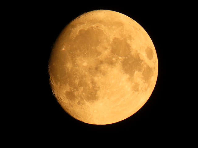 full moon 99%. Der Ernte - Mond 🌛.  Harvest Moon risin'
