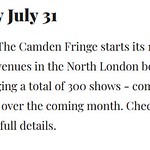 Chortle small preview of the Camden Fringe