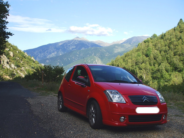 Citroen C2 Loeb in the South of France