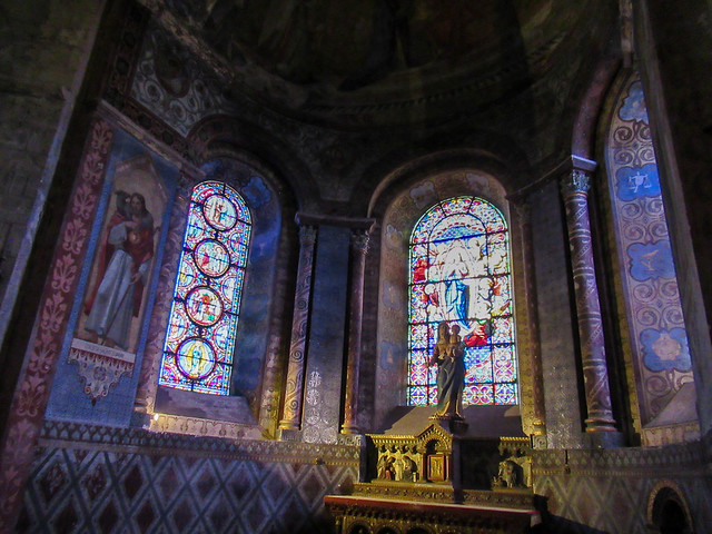 Apsidal chapel, Église Sainte-Radegonde, Poitiers, France