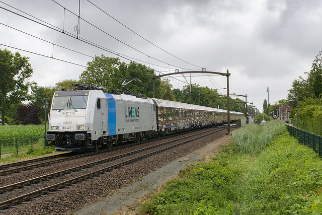 Helmond 't Hout (NL) 27 Juli 2023 | Lineas 186 427