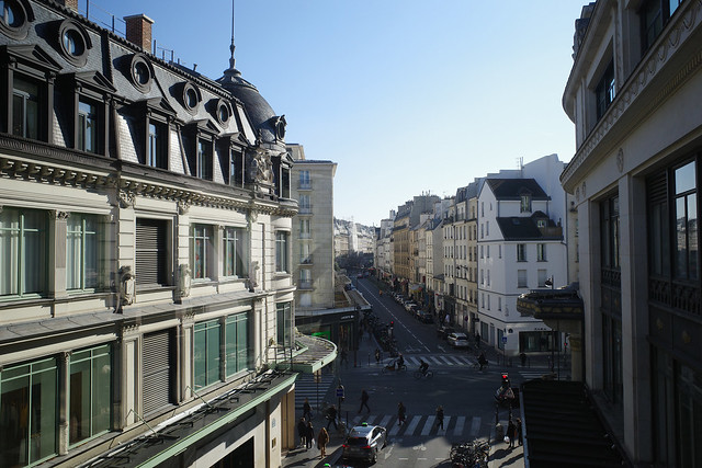 View from Le Bon Marché