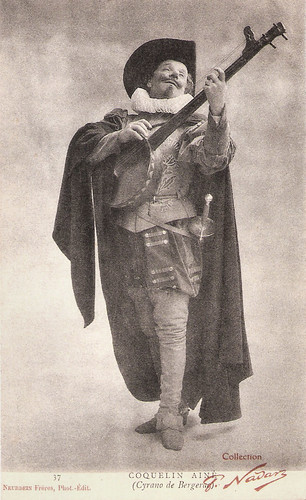 Constant  Coquelin Ainé as Cyrano de Bergerac