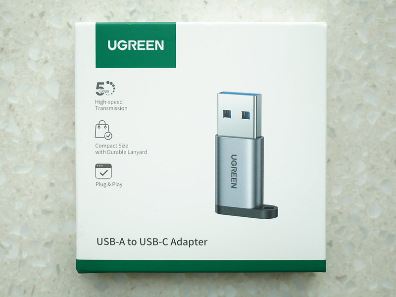 Ugreen USB-A to USB-C Adapter - Box Front