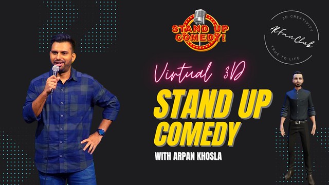 Arpan Mehta - Virtual Stand-Up Comedy Show