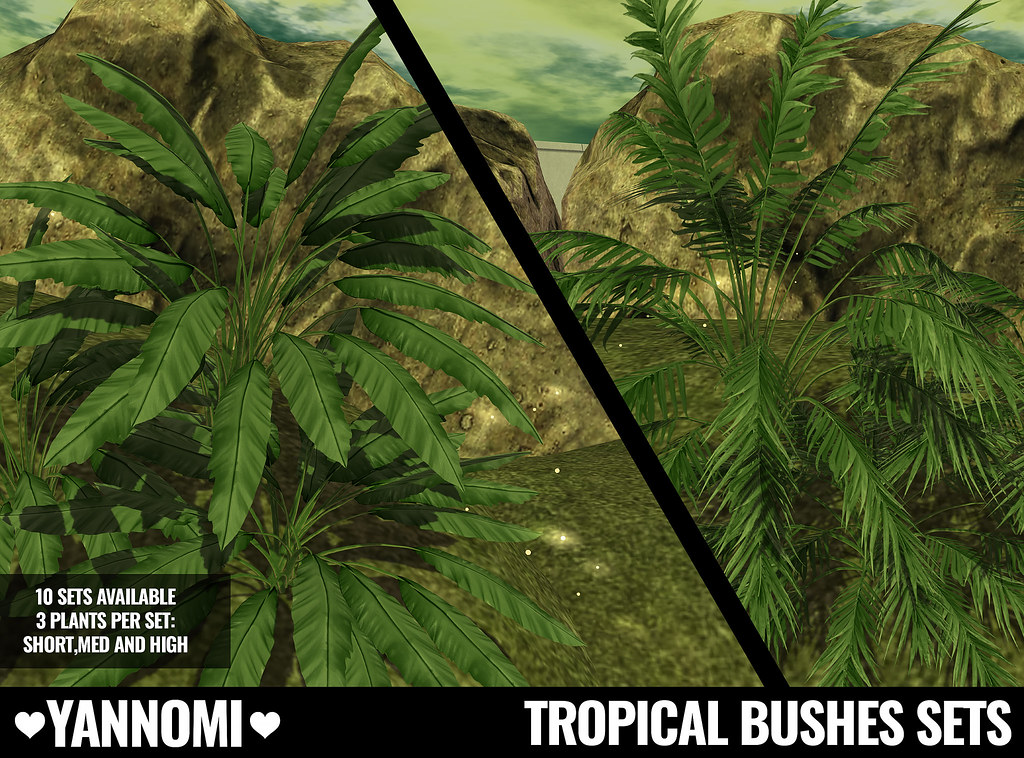 SL: Tropical bushes sets