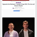 Reviews Hub review of Signposts into Blackpool