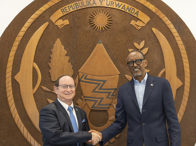 Meeting with Dr. Ron Adam, Israel Ambassador to Rwanda | Kigali, 2 August 2023