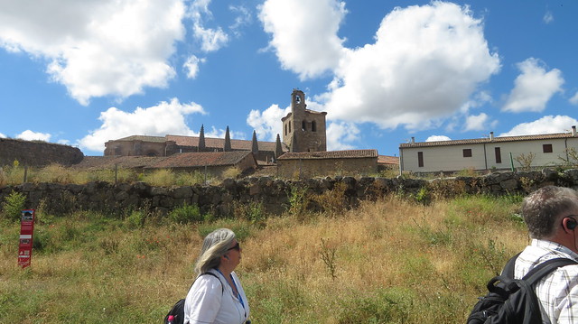 San  Martin  de  Tours  from out  of  the  walls,  Bonilla  de   la  Sierra, Avila,  Castille  and Leon, Spain