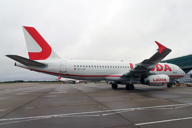 A320 9H-LOP Lauda - Stansted Airport 27/7/23