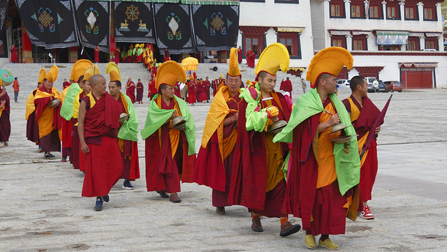 Ceremony at Litang Gön, Tibet 2018