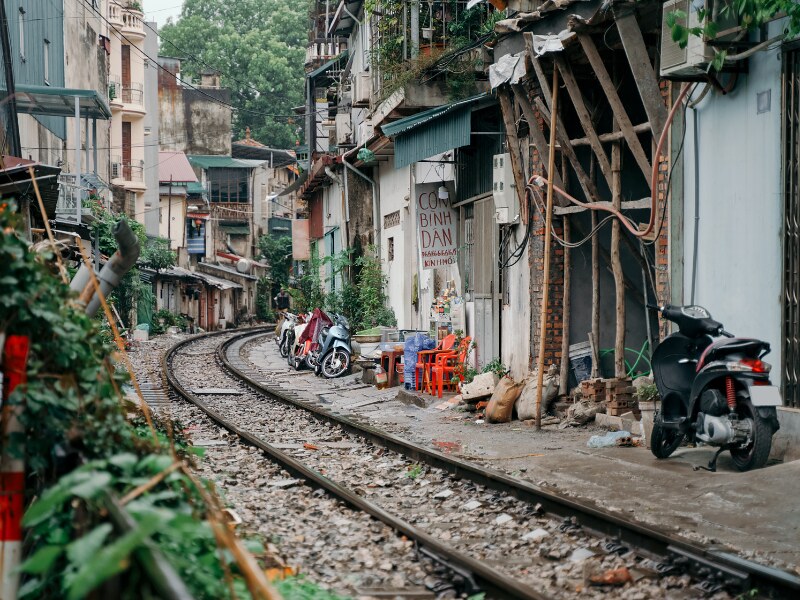 Hanoi itinerary - Hanoi train