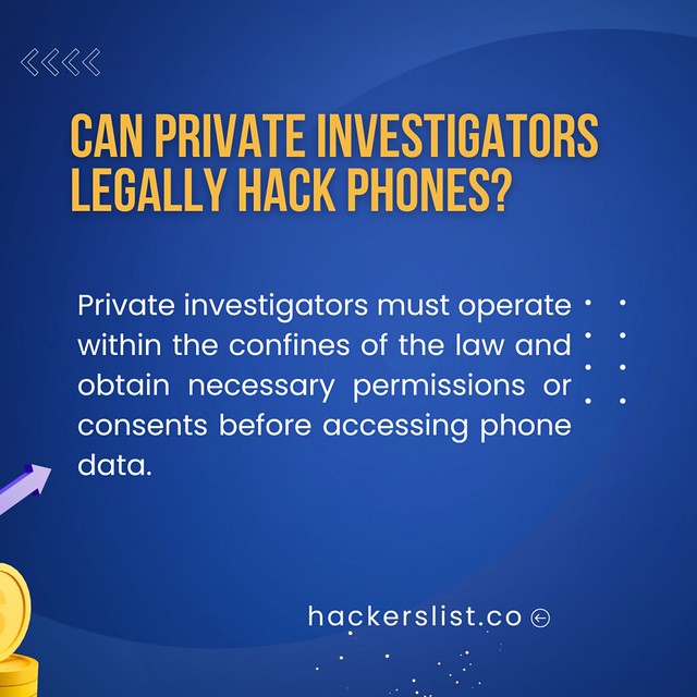 Can private investigators legally hack phones?