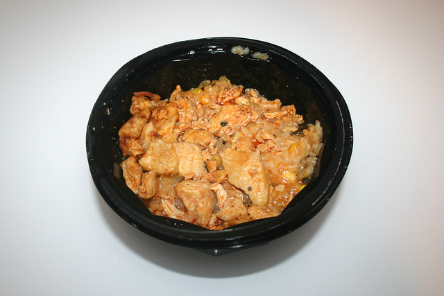 07 - Rice with chicken - Finished heating / Reisfleisch mit Huhn - Fertig erhitzt