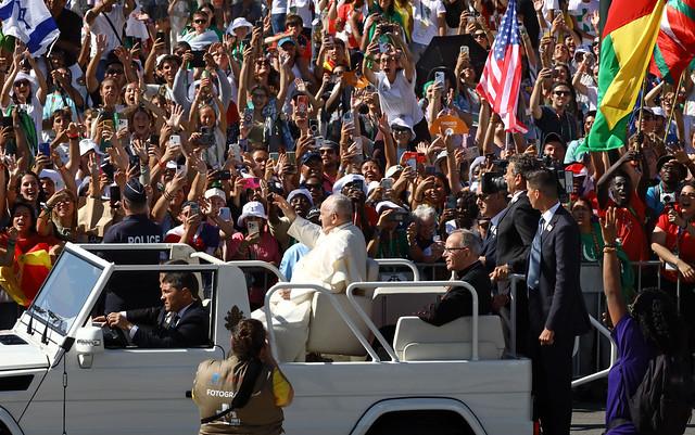 Cerimónia de acolhimento ao Papa Francisco JMJ 2023 | Welcoming ceremony for Pope Francis WYD 2023