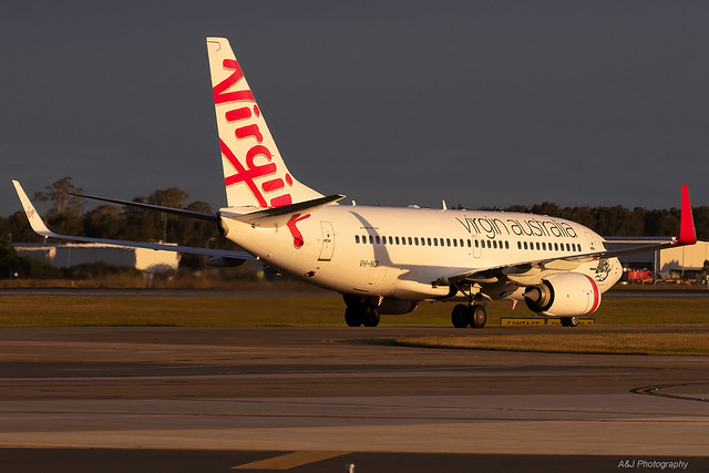 Virgin Australia B737 VH-NQI 27-07-2023 Brisbane Airport
