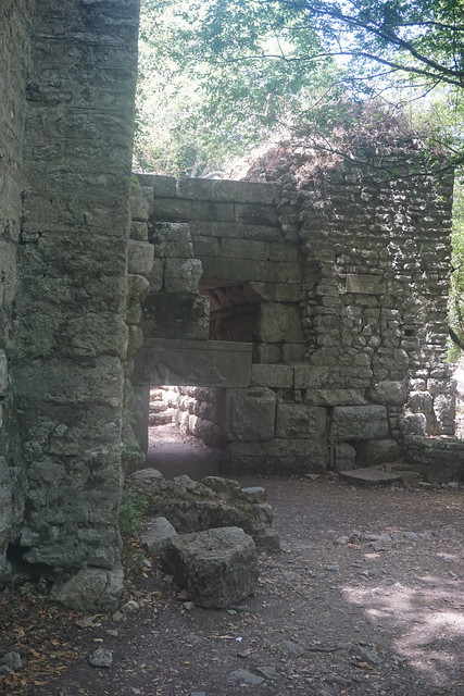 Site archéologique, Butrint : Porte du Lion