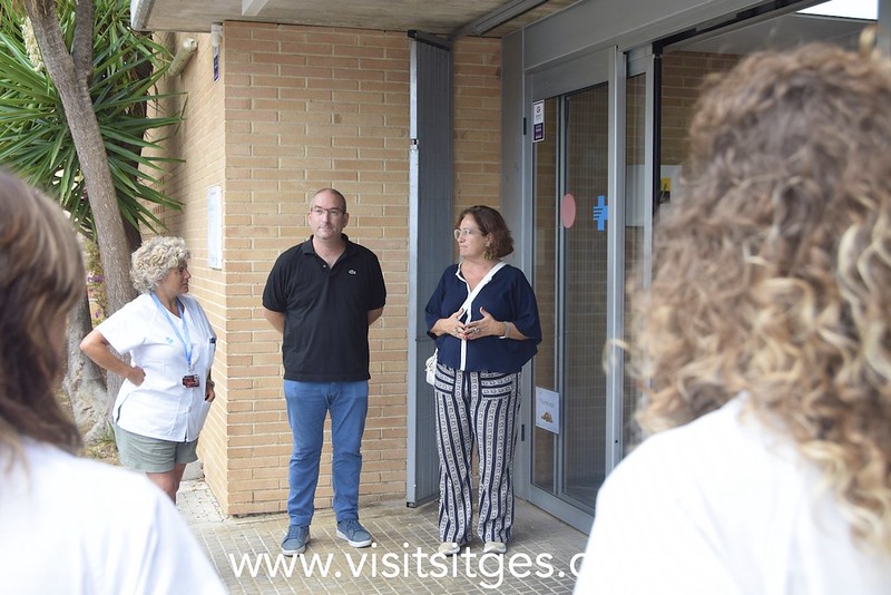 Visita al Centro de Atención Primaria (CAP) de Sitges