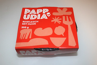 01 - Rice with chicken - Package front / Reisfleisch mit Huhn - Verpackung vorne Pappudia